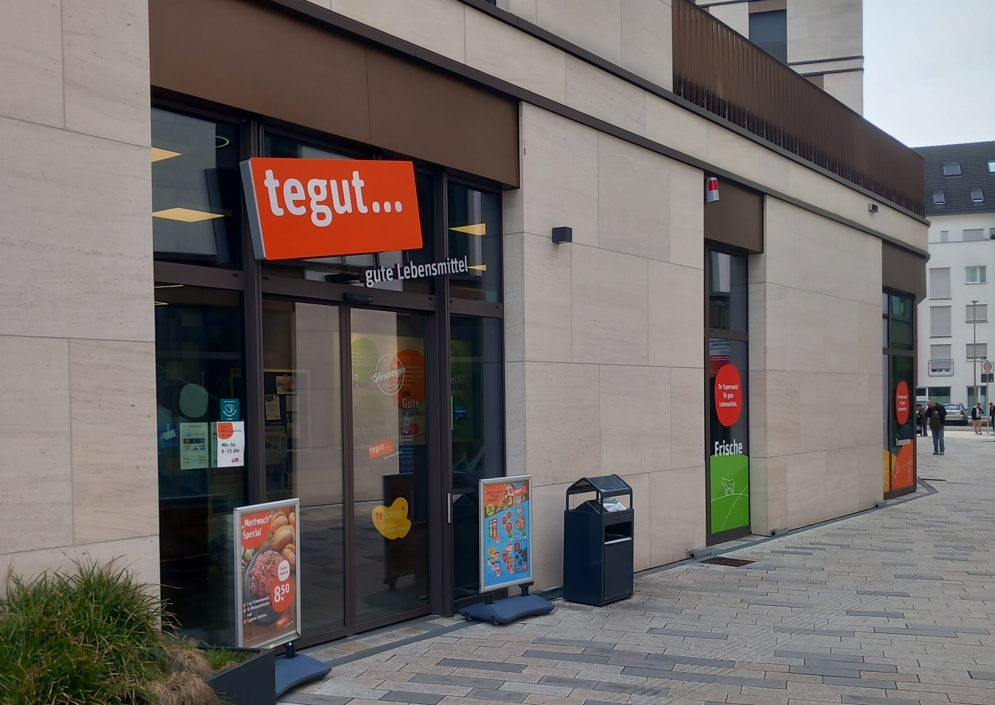 Die Tegut-Filiale in der Wolfgang-Brumme-Allee 3 in Böblingen.