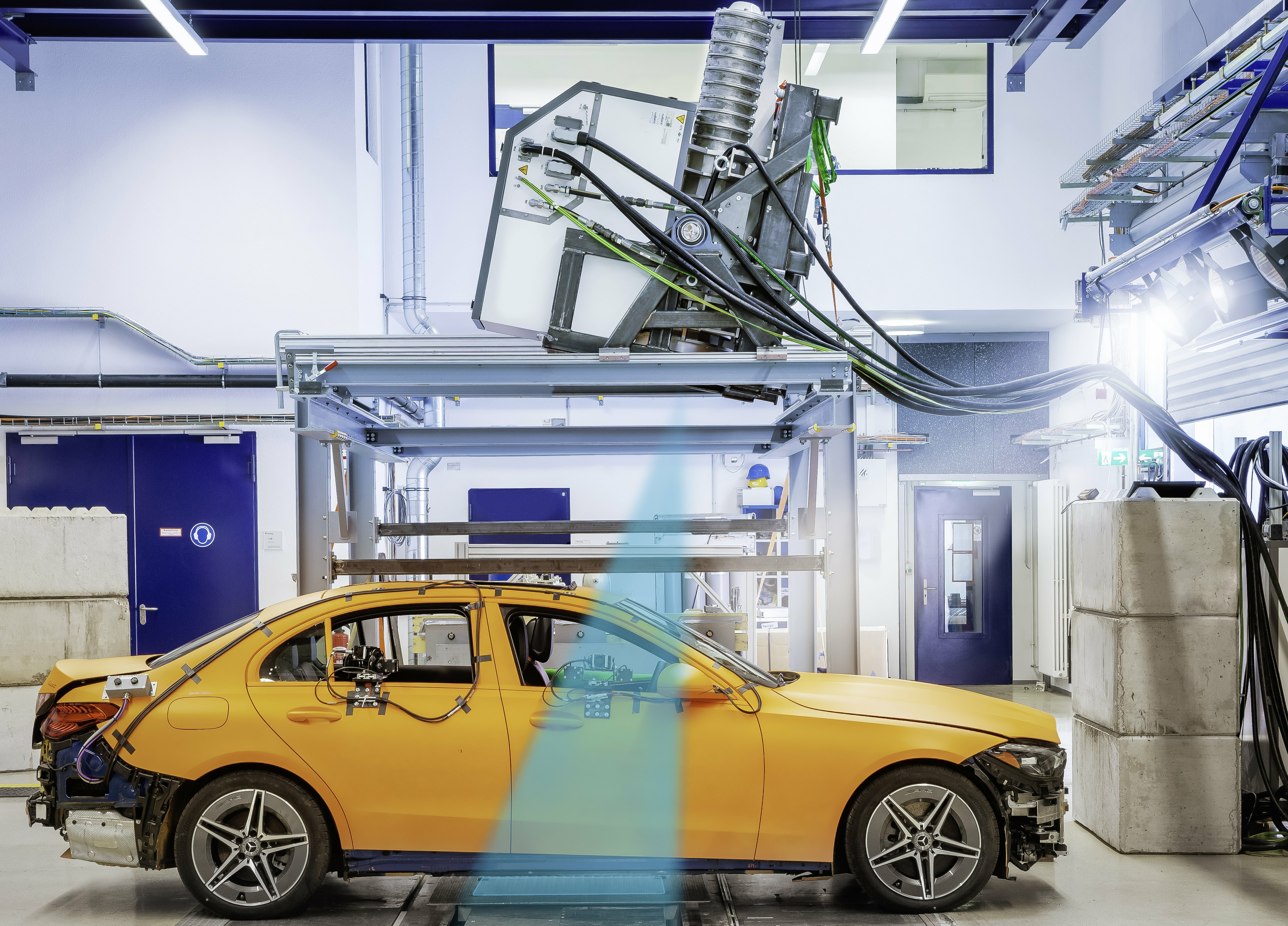 Leistungsstarke Röntgentechnologie erlaubt bis zu 1000 gestochen scharfe Bilder pro Sekunde.
