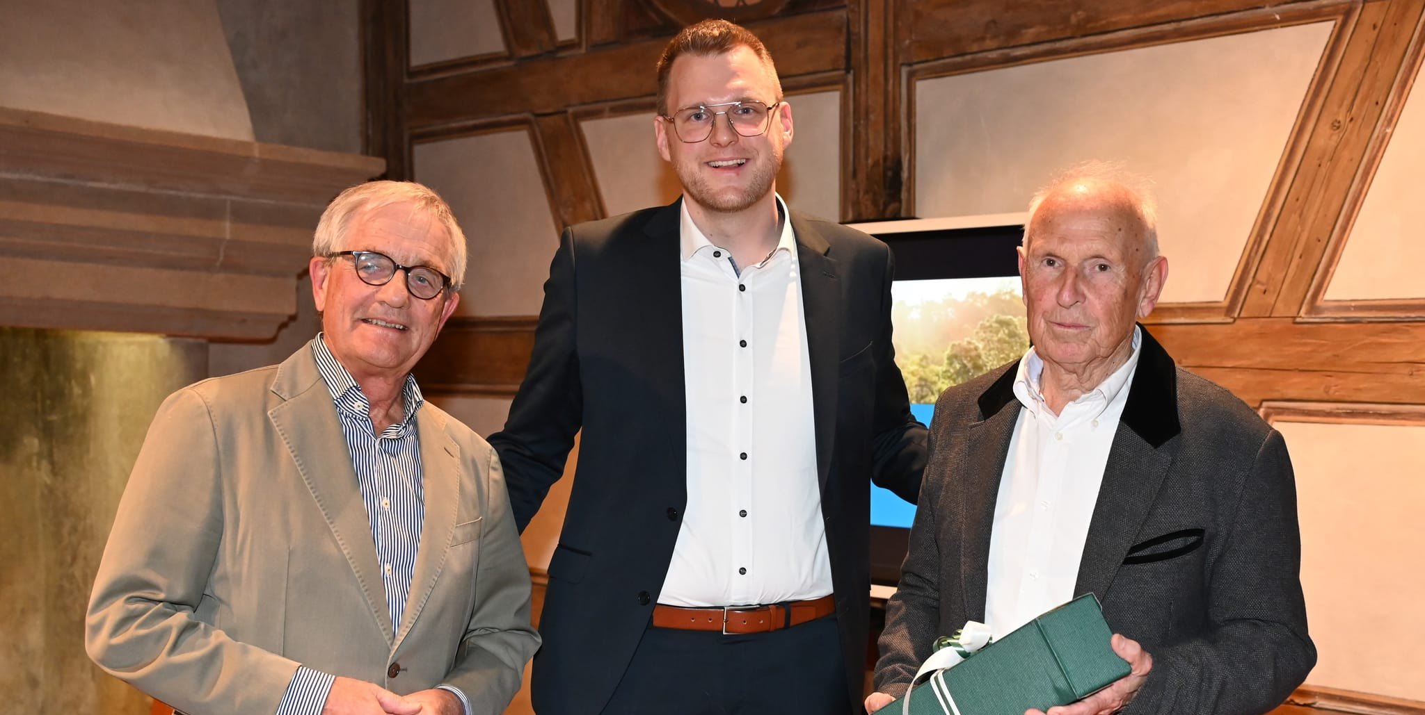 Von links: Gerald Gollob, Chris Nathan und Günther Störrle.