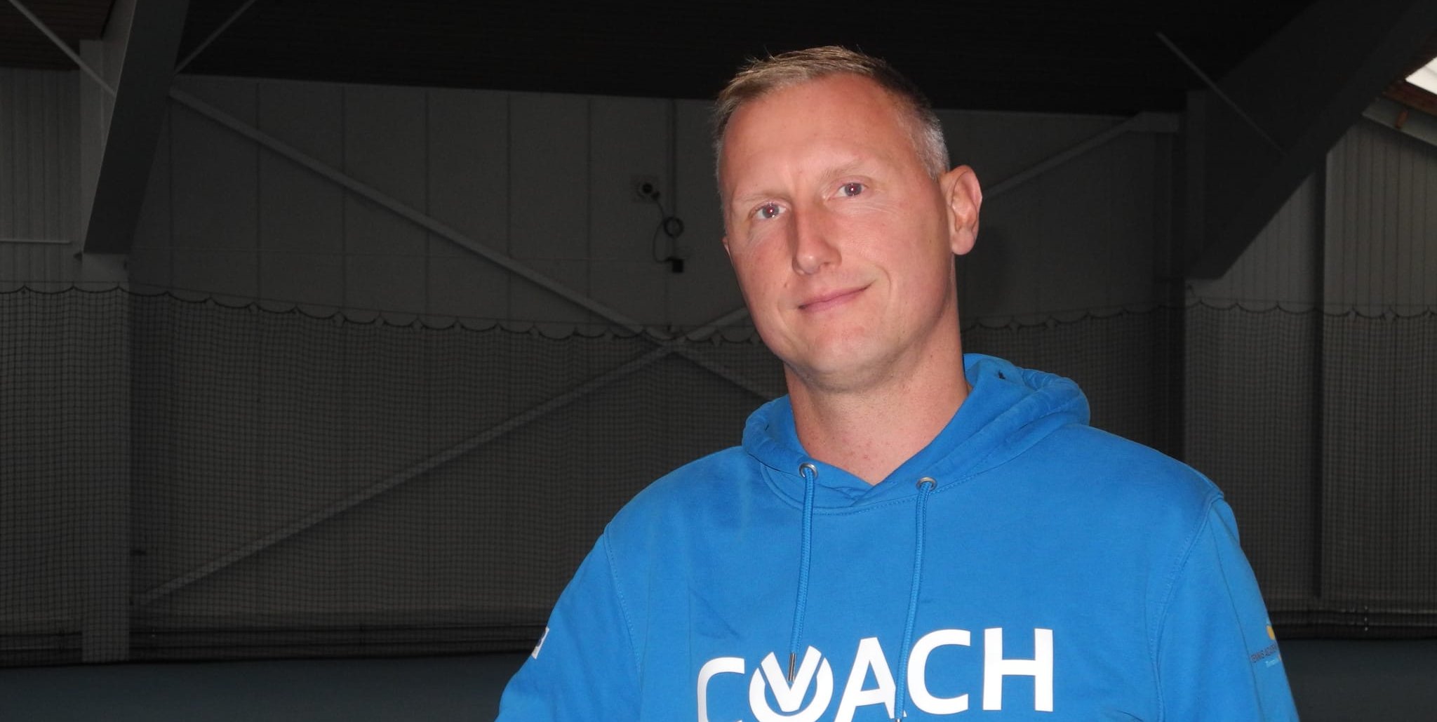 Nils Muschiol ist in der zweiten Wintersaison Cheftrainer der SV Böblingen.Bild: Volkmann