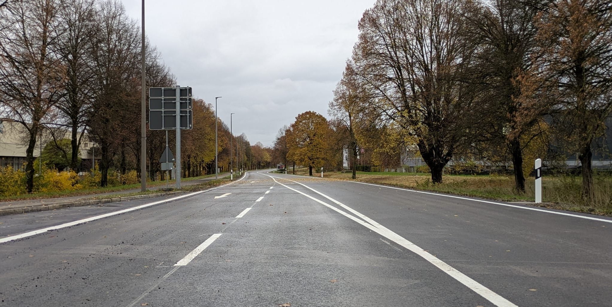 Jetzt ist die L 1185 wieder komplett frei.