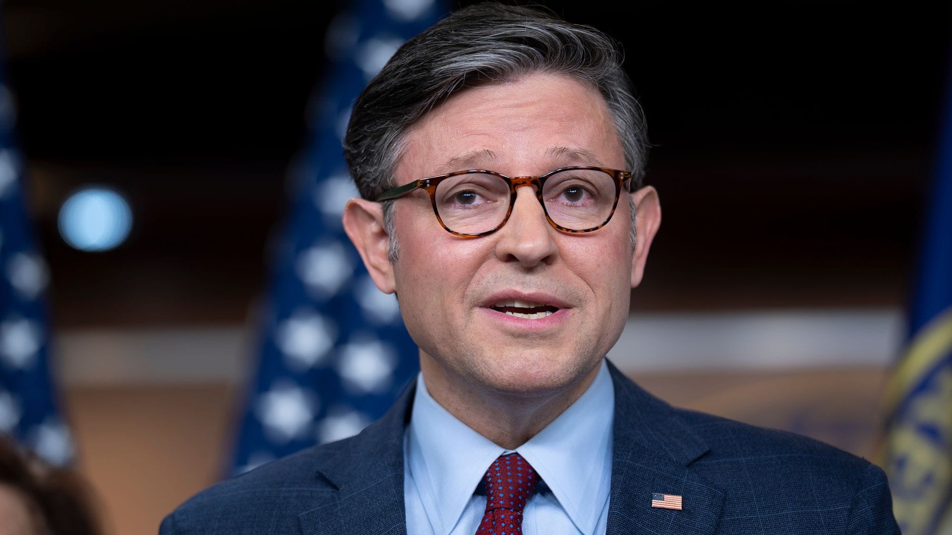 Der republikanische Vorsitzende des Repräsentantenhauses, Mike Johnson, rechnet nicht mit einer dritten Amtszeit Trumps. (Archivfoto)