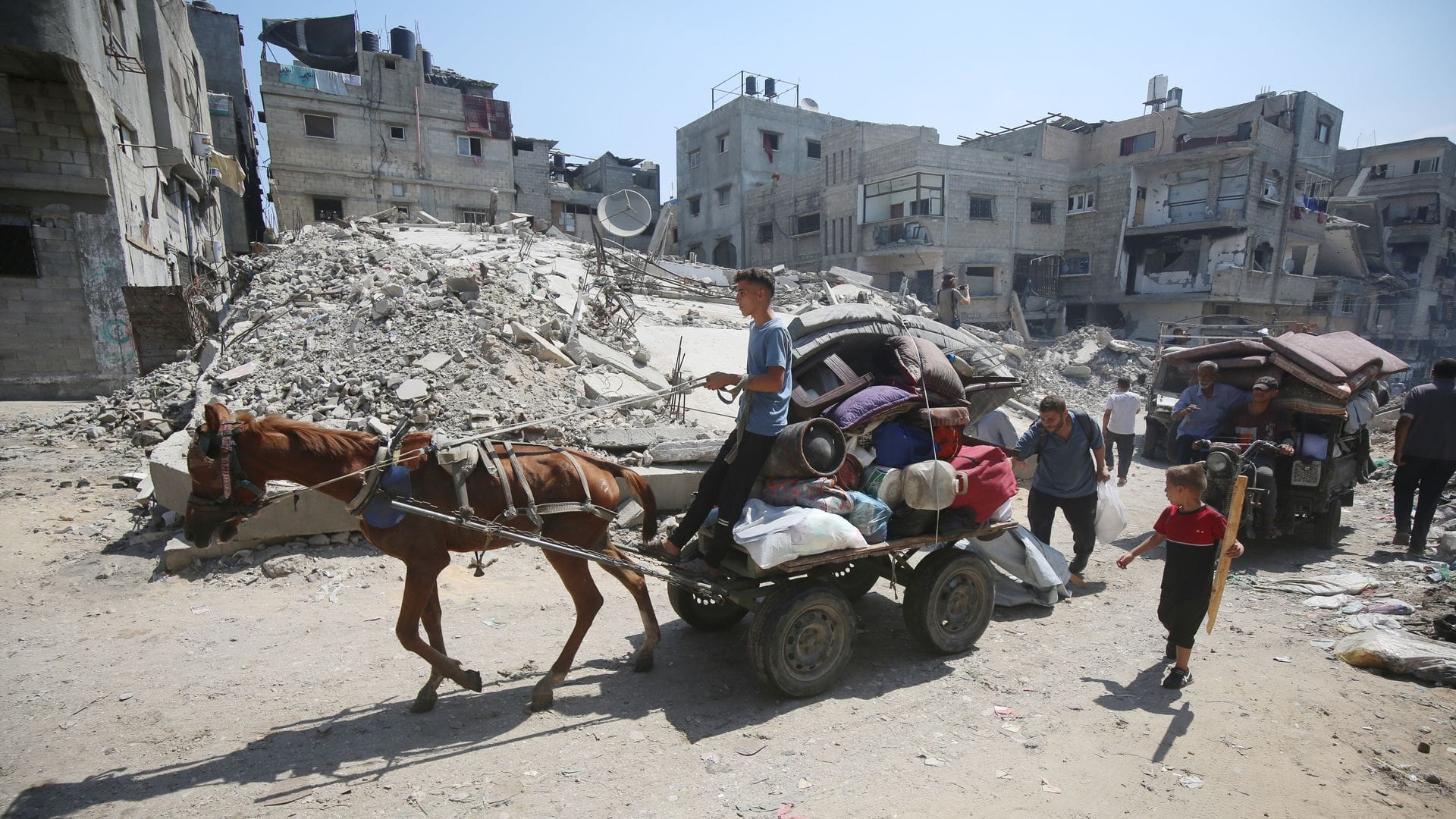 Israel plant die militärische Einnahme der Stadt Gaza im Norden.