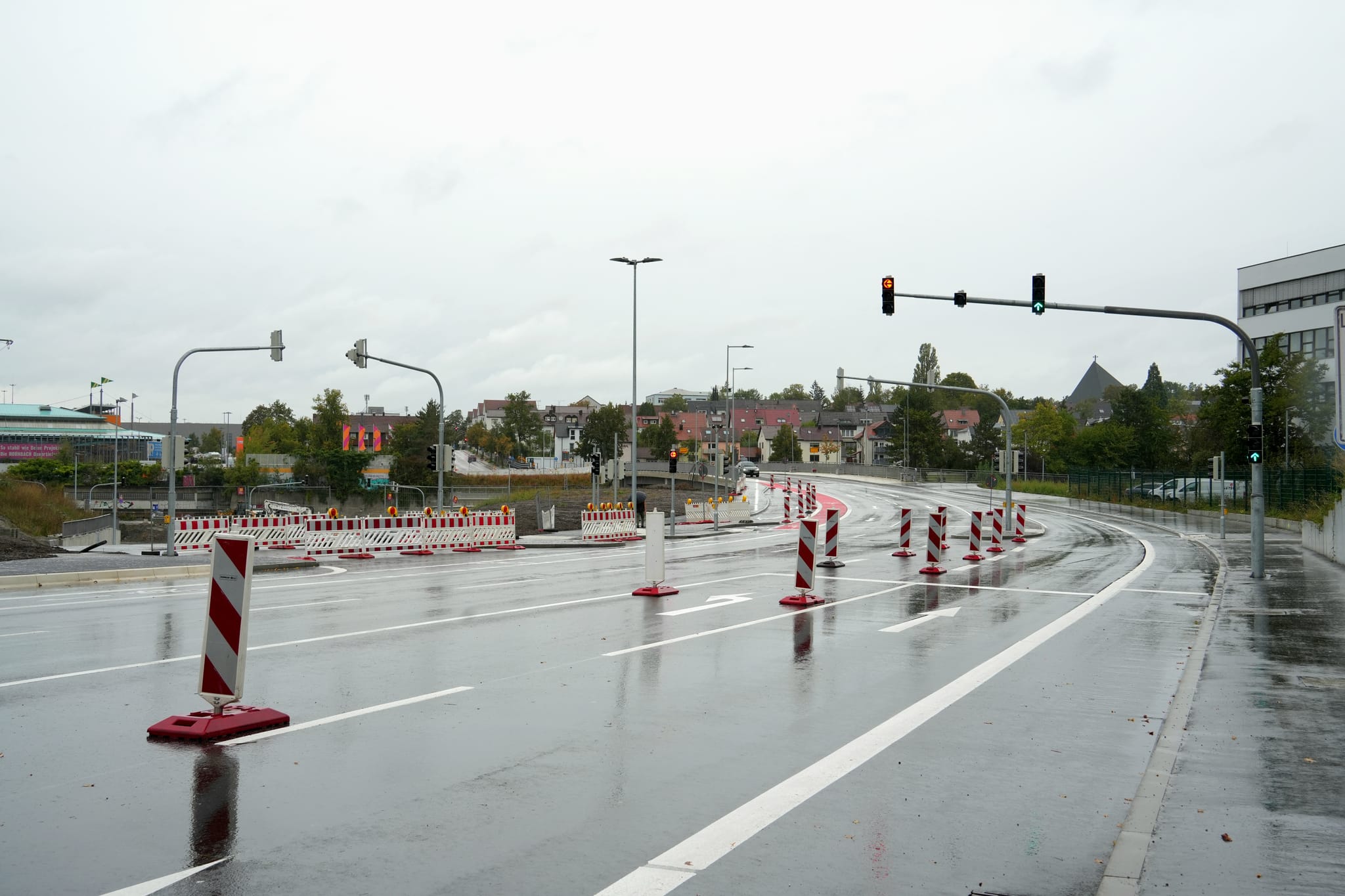 Die neue Ampelanlage wurde in Betrieb genommen.