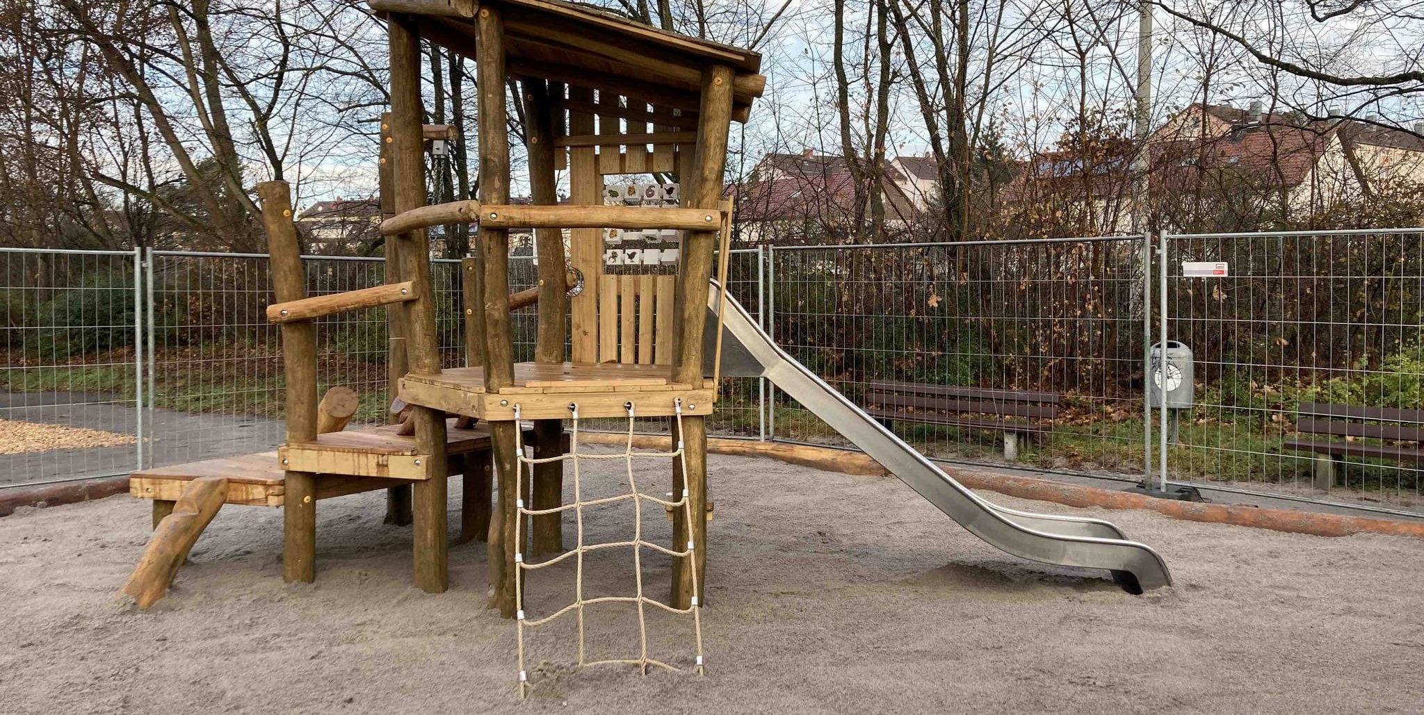 Noch sind die Bauzäune angebracht. Aber nicht mehr lange. Bild: Stadt Böblingen