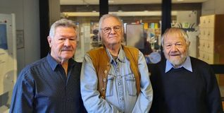 Hans Knauß, Klaus Philippscheck und Horst Weber.