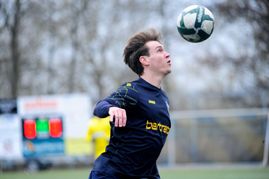 Maurice Dreher erzielte zwei Treffer beim 5:3-Sieg des TSV in Bernhausen.