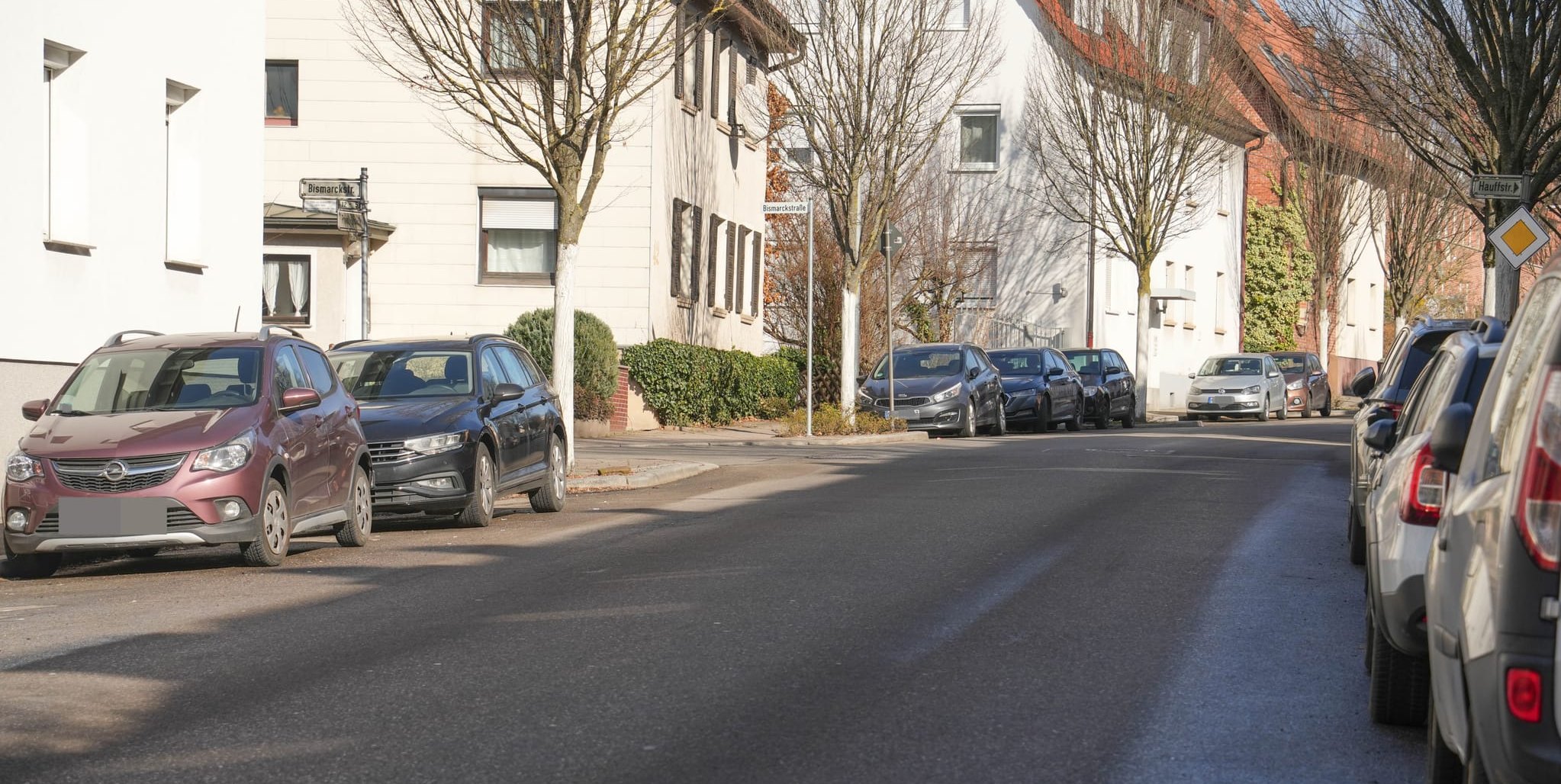 In der Friedrich-List-Straße bei der Einmündung zur Bismarckstraße sollen zwei barrierefreie Bushaltestellen eingerichtet werden.