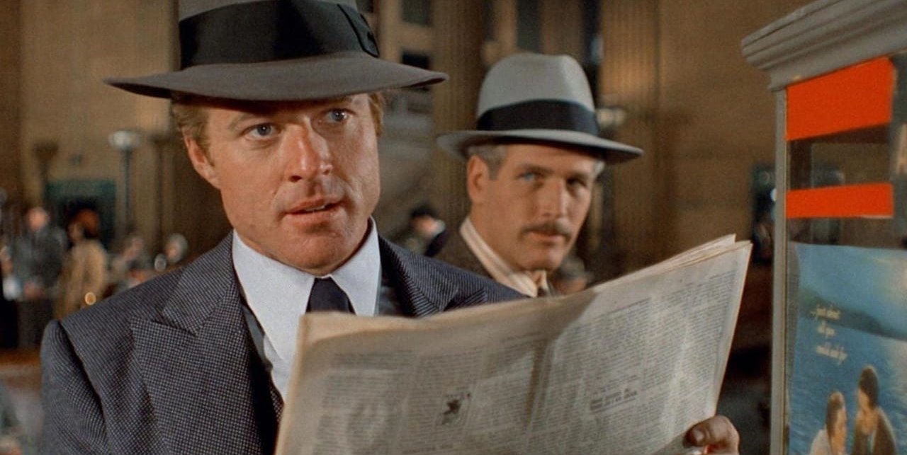 Robert Redford und Paul Newman in „Der Clou“.