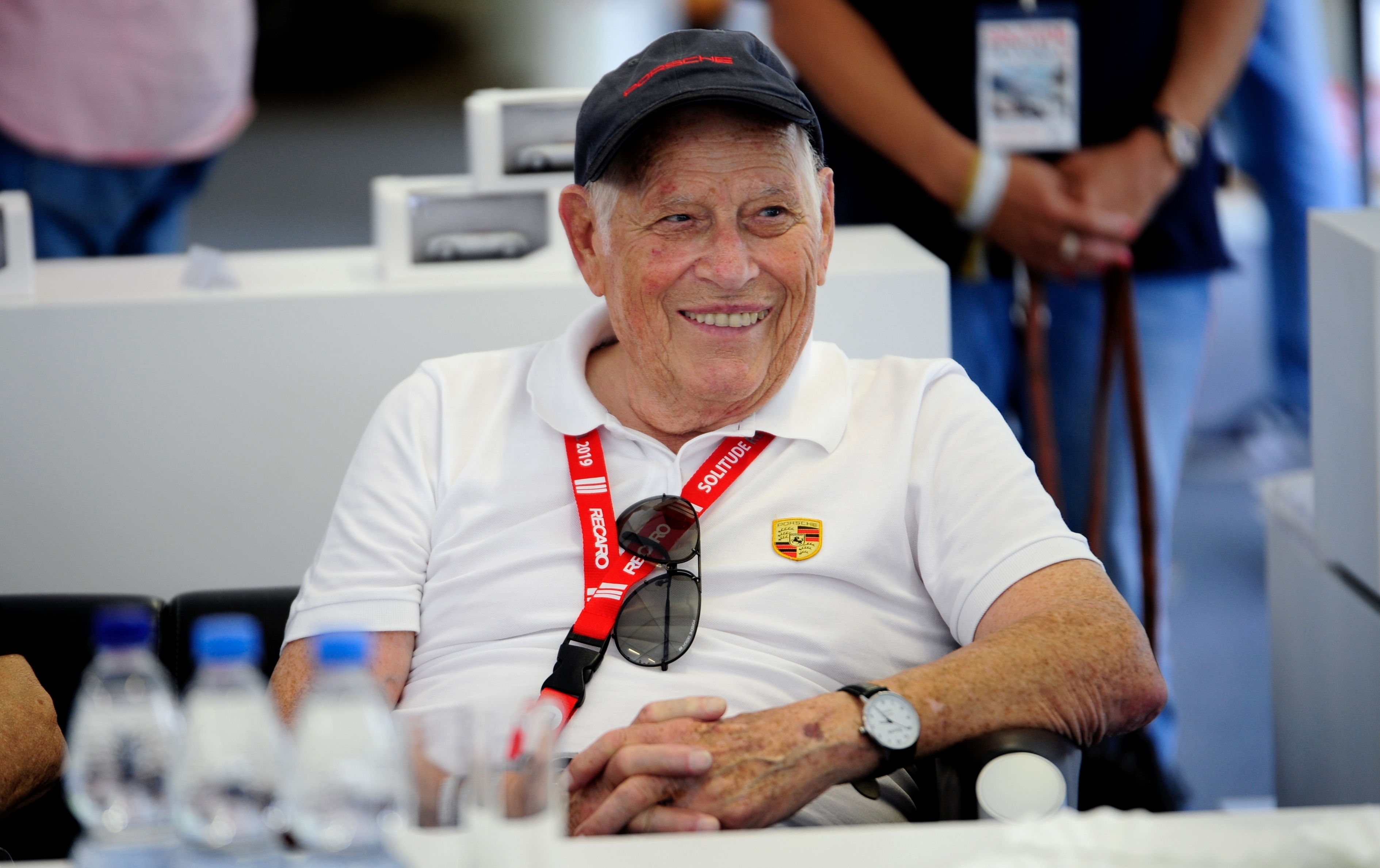 Herbert Linge am 21. Juli 2019 an der Solitude.     Bild: Photostampe
