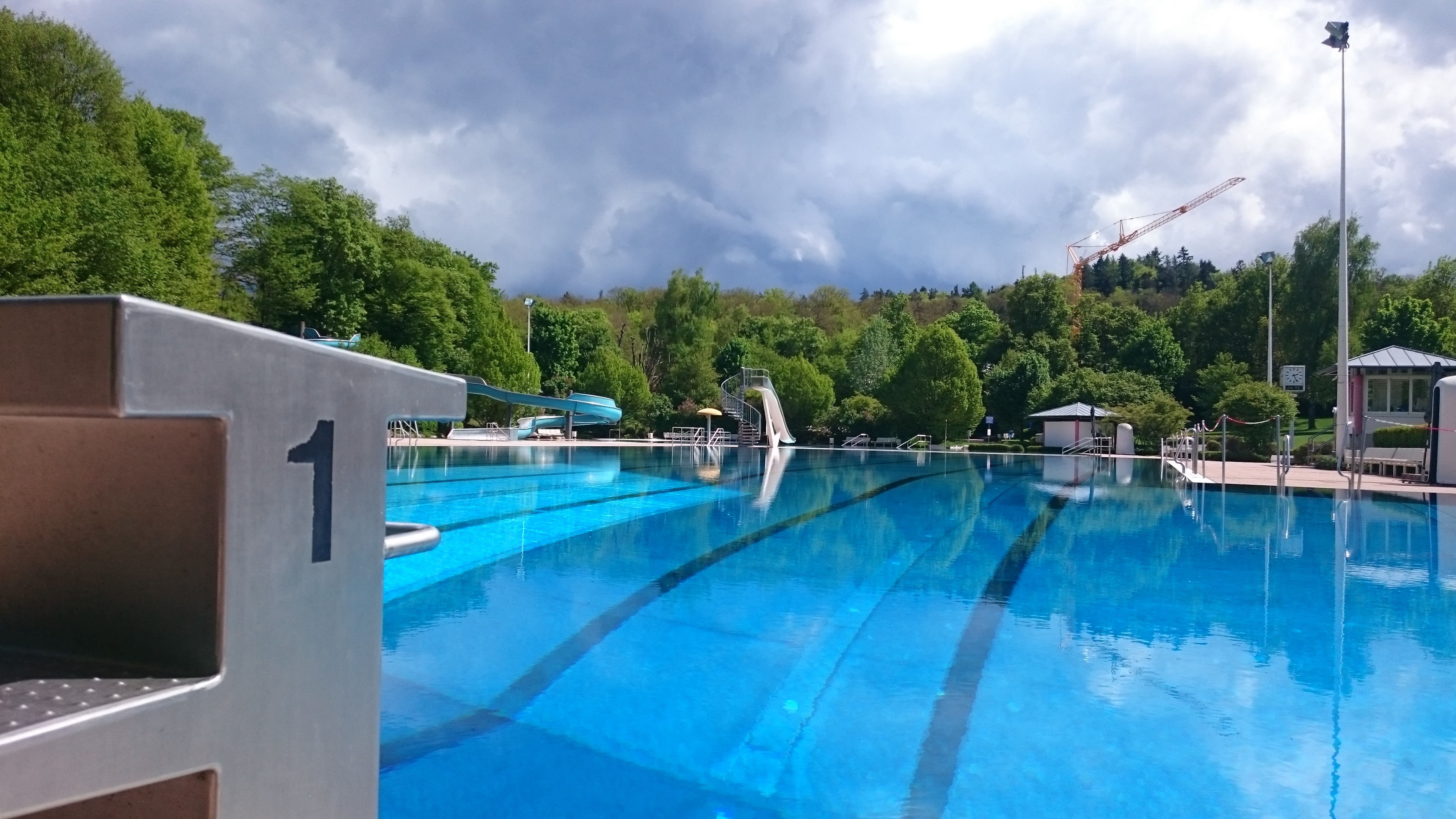 Am Samstag öffnet das Böblinger Freibad.