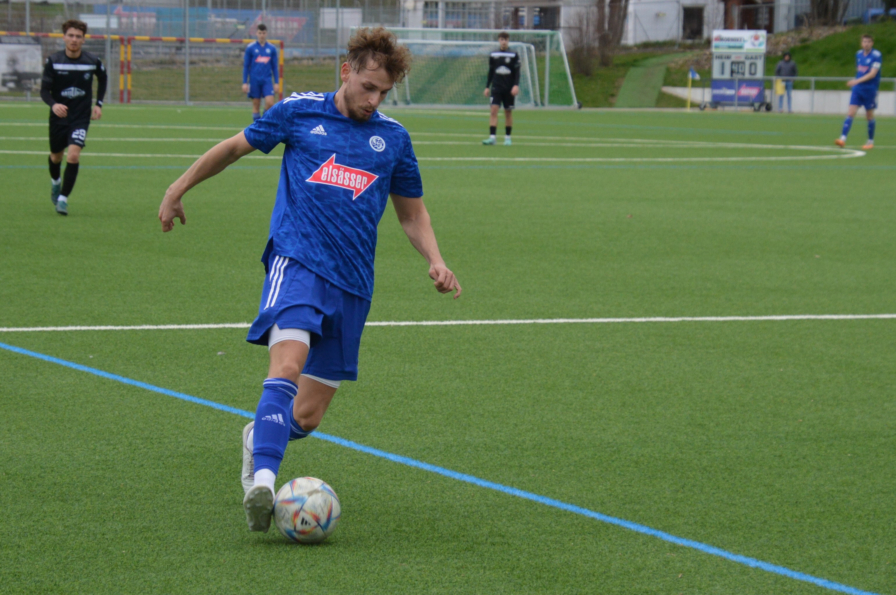 Für David Weinhardt und den VfL Sindelfingen gab es bei der 1:4-Niederlage in Bösingen nichts zu holen.