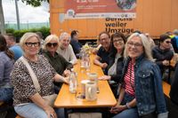 Prima Stimmung beim Dagersheimer Göckelesfest der Feuerwehr-Musikkapelle.