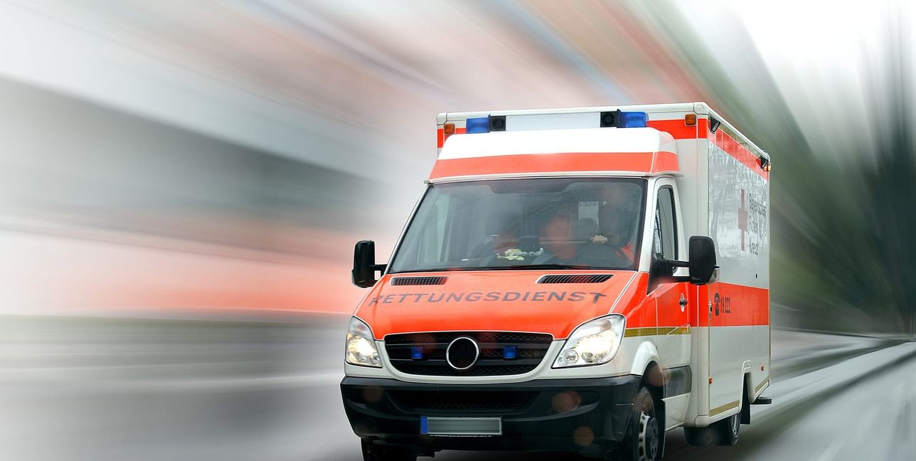 Der 75-Jährige musste ins Krankenhaus gebracht werden.
