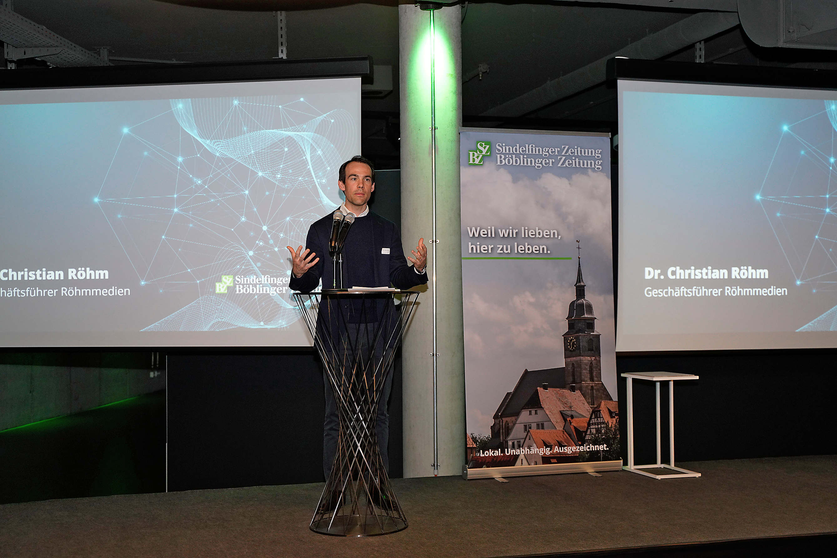 SZ/BZ-Verleger Dr. Christian Röhm.