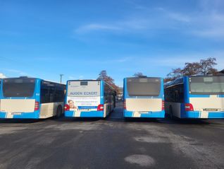 Am Dienstag standen in Böblingen und Sindelfingen die Busse des Stadtverkehrs still.
