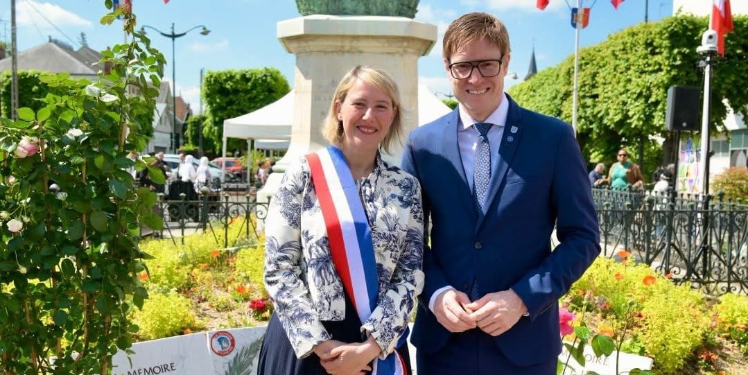 Die neuen Rathauschefs Samira Ketfi (links) und Markus Kleemann wollen die Städtepartnerschaft zwischen Corbeil-Essonnes und Sindelfingen weiter pflegen.