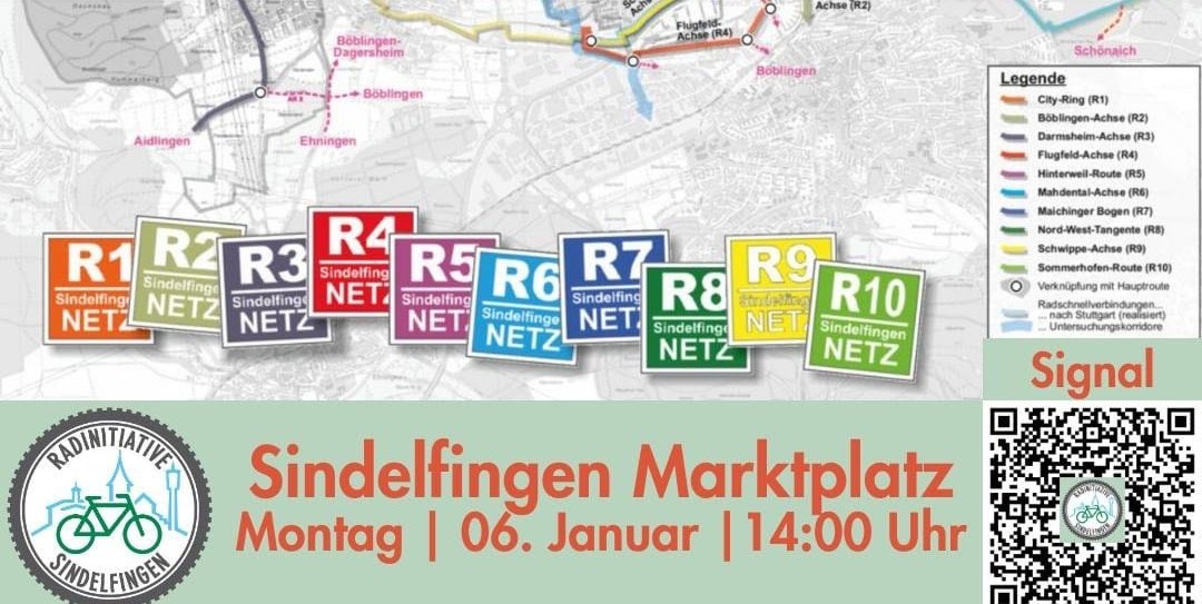 Am Montag findet die erste Fahrrademo im neuen Jahr statt. Bild: z