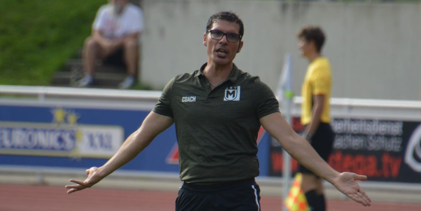 Giuseppe Iorfida sich beim GSV Maichingen trotz Niederlagenserie nicht die Sinnfrage.Bild: Zvizdiç