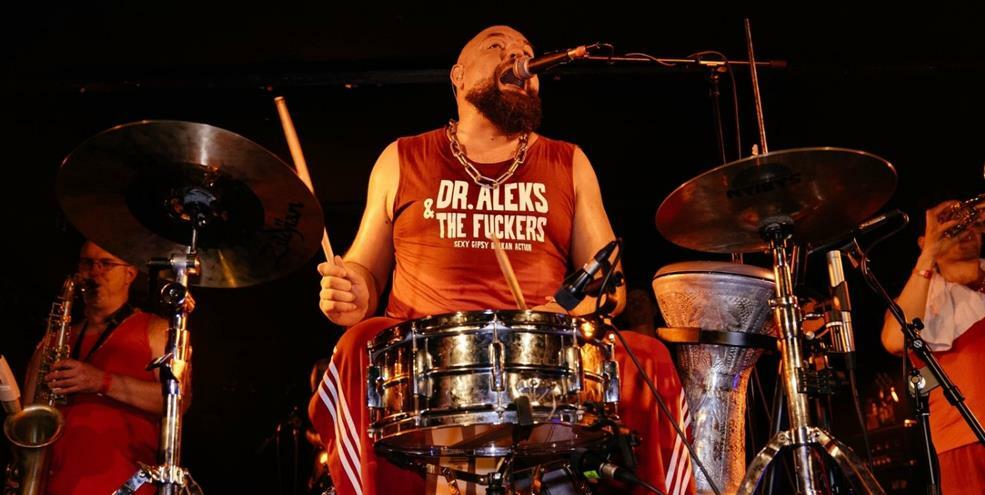 Dr. Aleks & The Fuckers geben am Samstag im Pavillon Sindelfingen Vollgas. Bild: z