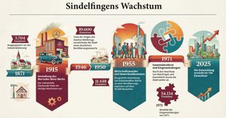 Die Entwicklung Sindelfingens in der SZ/BZ-Montagsgrafik.