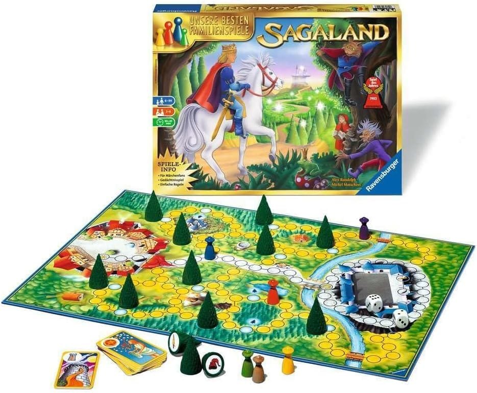 „Sagaland“ schickt Familien gemeinsam auf Schatzsuche in den Märchenwald. 	Bild: Ravensburger