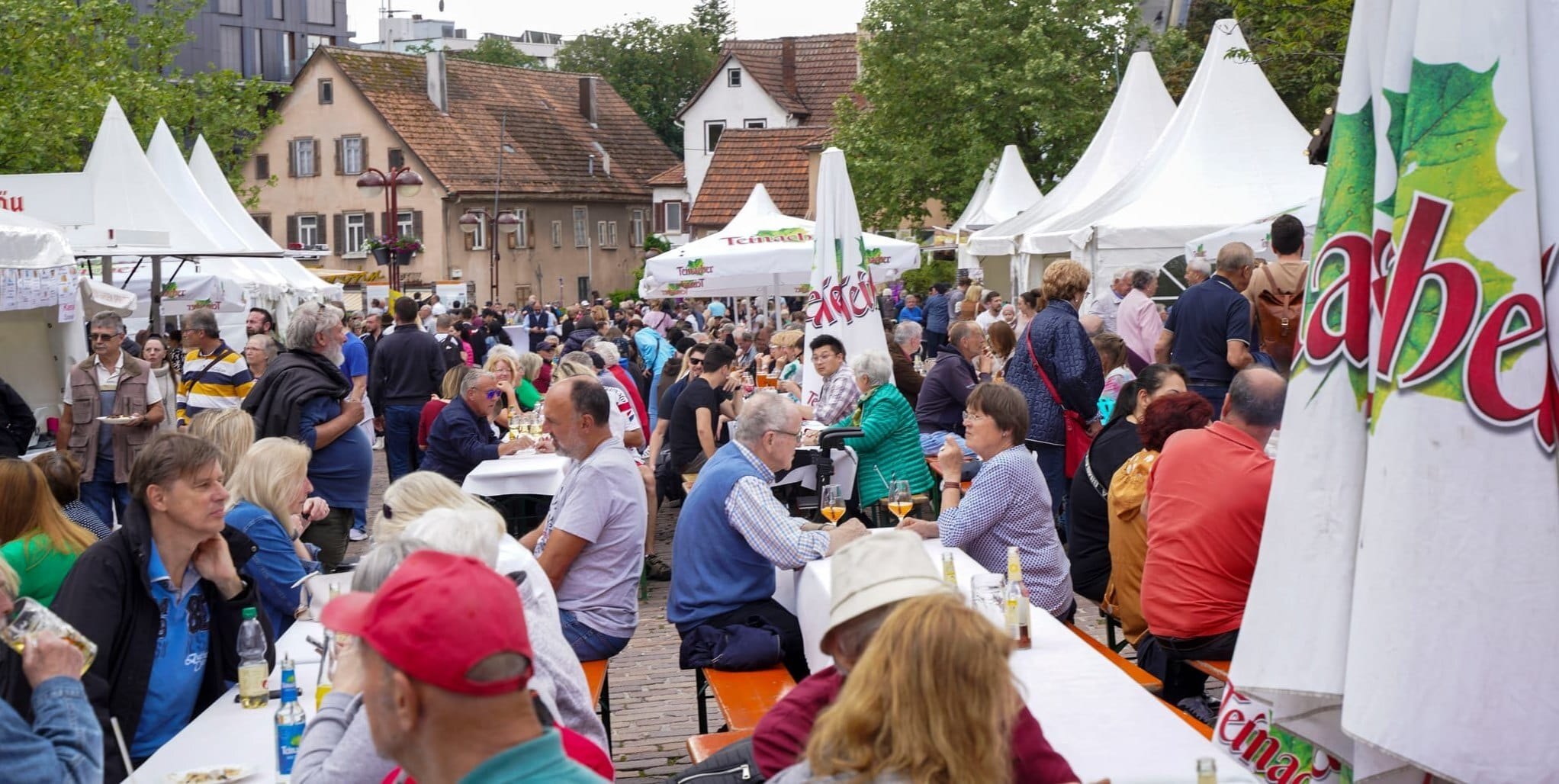 Der Sindelfinger Schlemmermarkt geht bis Sonntag.