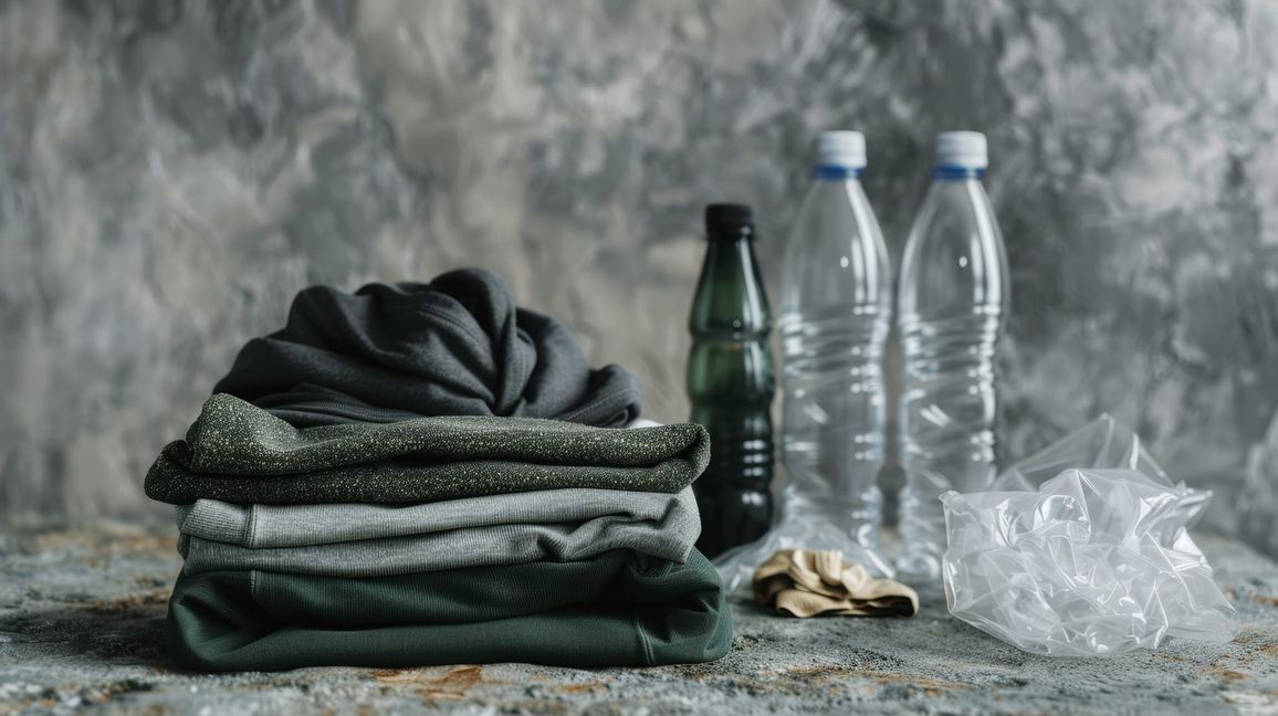 Kleidung aus recyceltem Plastik schon die Umwelt. Natali/adobe stock