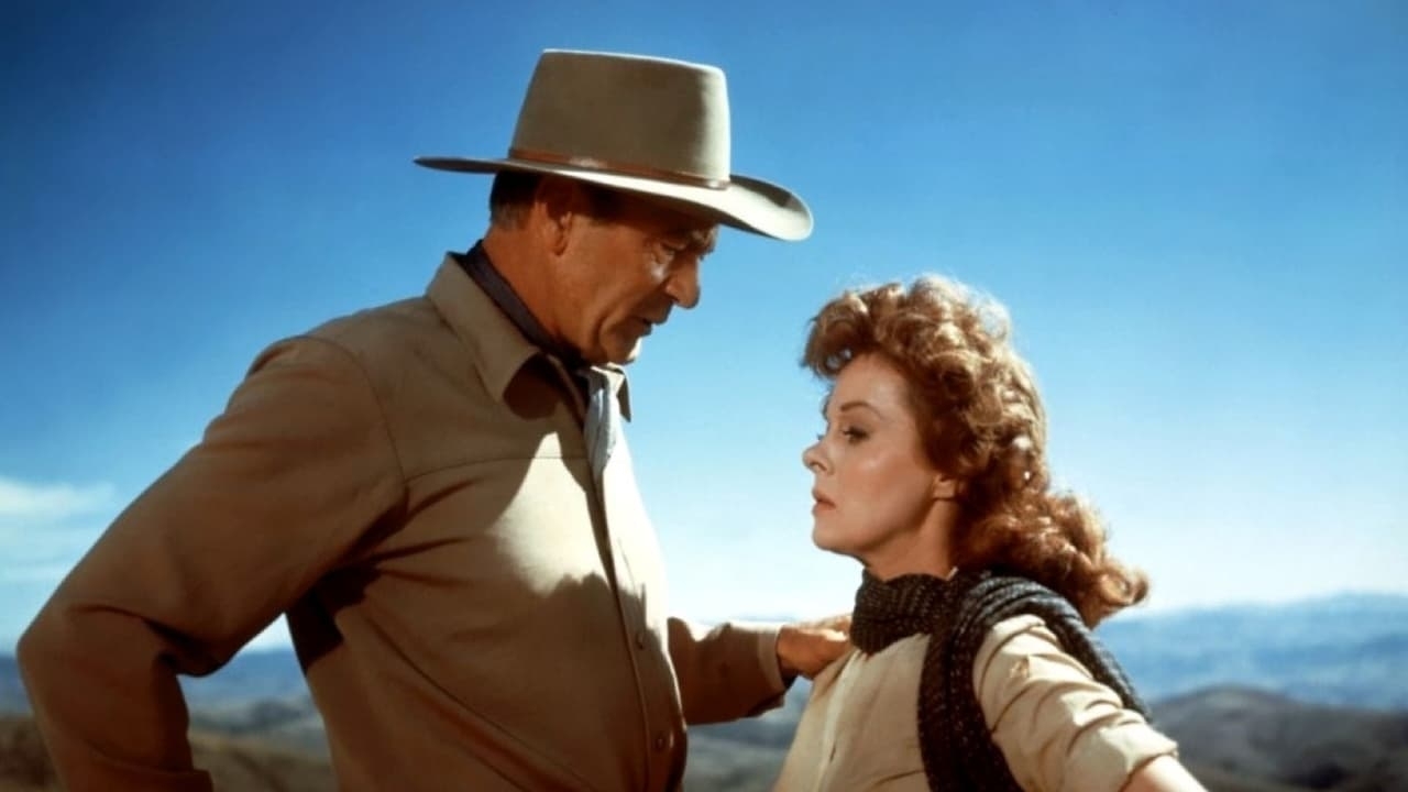 Gary Cooper und Susan Hayward haben was zu bereden im Western „Der Garten des Bösen“. Nicht im Bild: Richard Widmark.   Bild: z