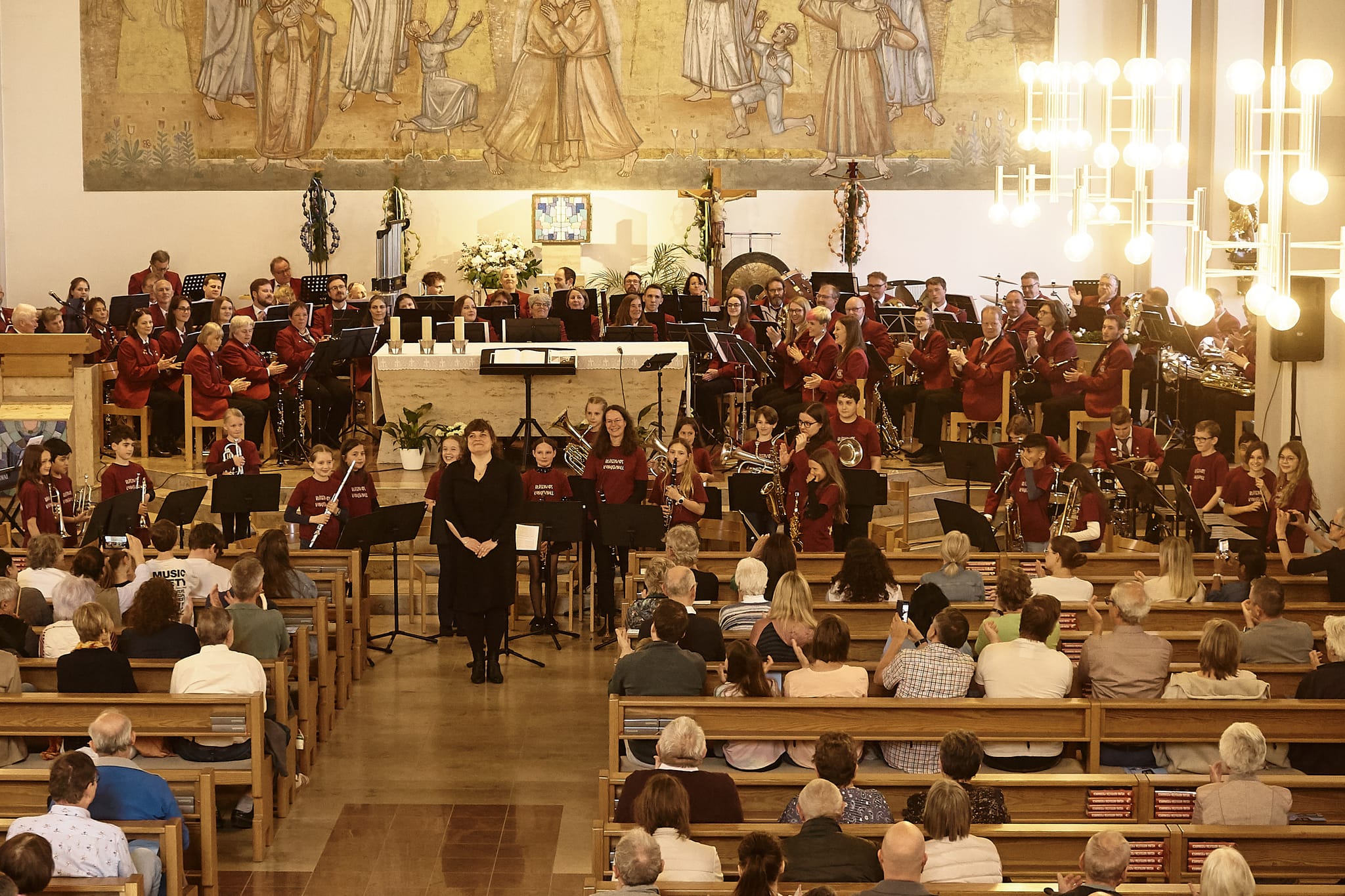 Bläserklasse Königsknoll in Dreifaltigkeitskirche