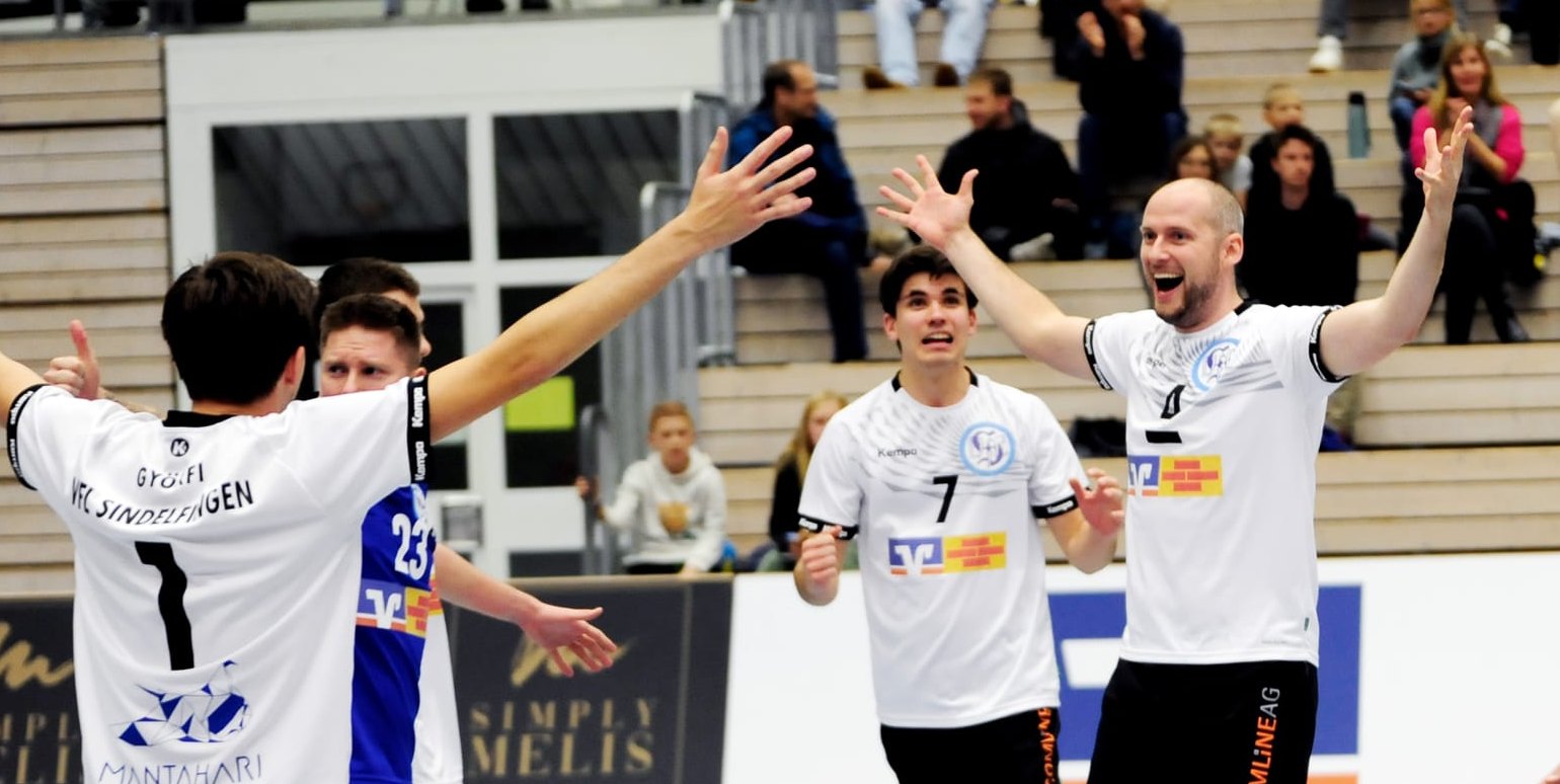 Thomas Dörr und der VfL Sindelfingen gehen eine scheinbar unlösbare Aufgabe mit bester Laune an.Bild: Photostampe