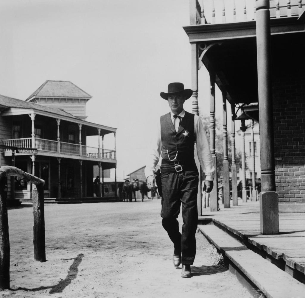 Manchmal muss ein Mann tun, was ein Mann tun muss. Gary Cooper in „12 Uhr mittags“.