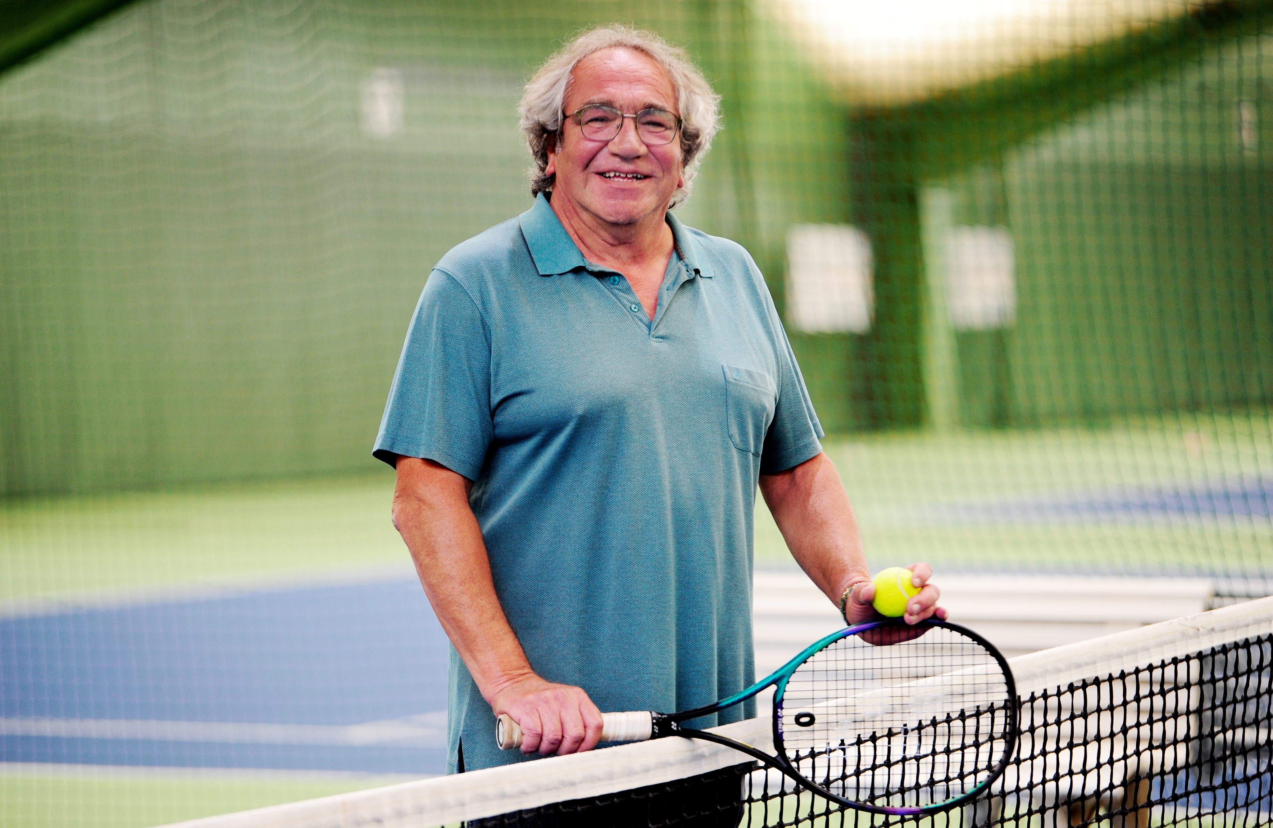 Wolfgang Schwickert, neuer Tennis-Abteilungsleiter des VfL Sindelfingen, blickt optimistisch in die Zukunft.