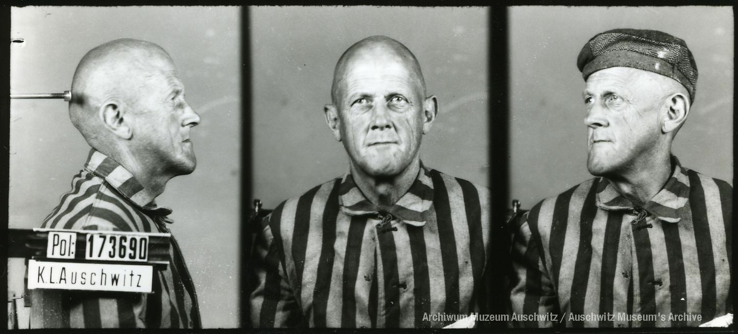 Alois Roth, der Protagonist in "Waggon vierter Klasse",  im KZ Auschwitz. Bild: z