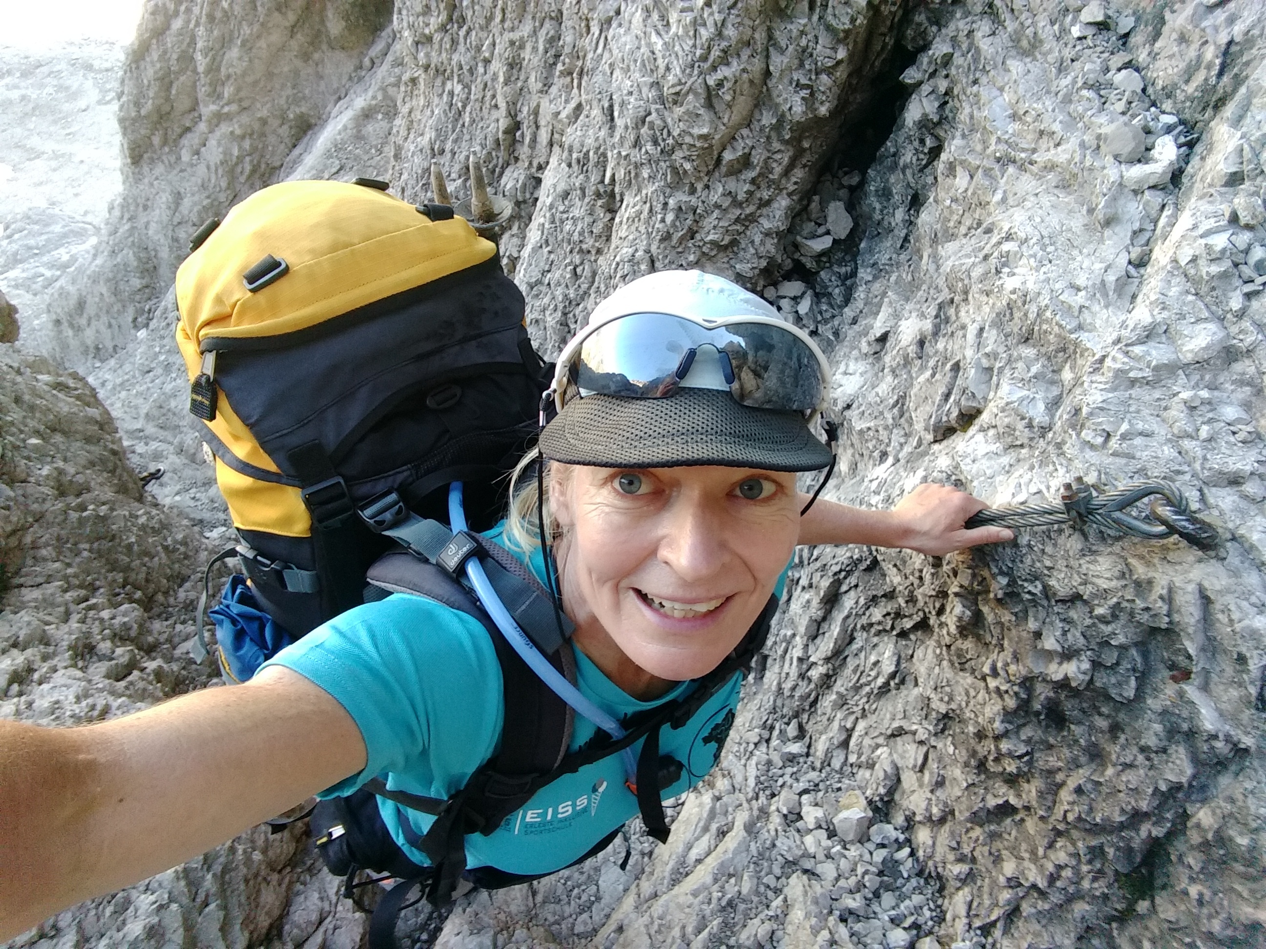 Ute Jansen auf dem Heilbronner Weg.      Bild: z