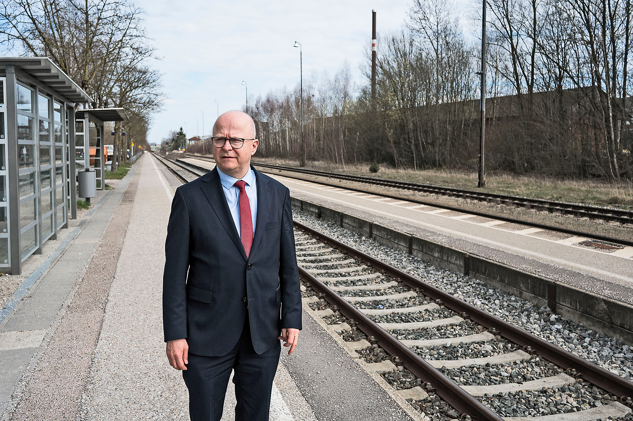 FDP-Landesvorsitzende und Parlamentarische Staatssekretär Michael Theurer macht sich seit Jahren dafür stark, dass IC-Halt in Böblingen erhalten bleibt.     Bild: Khaksari