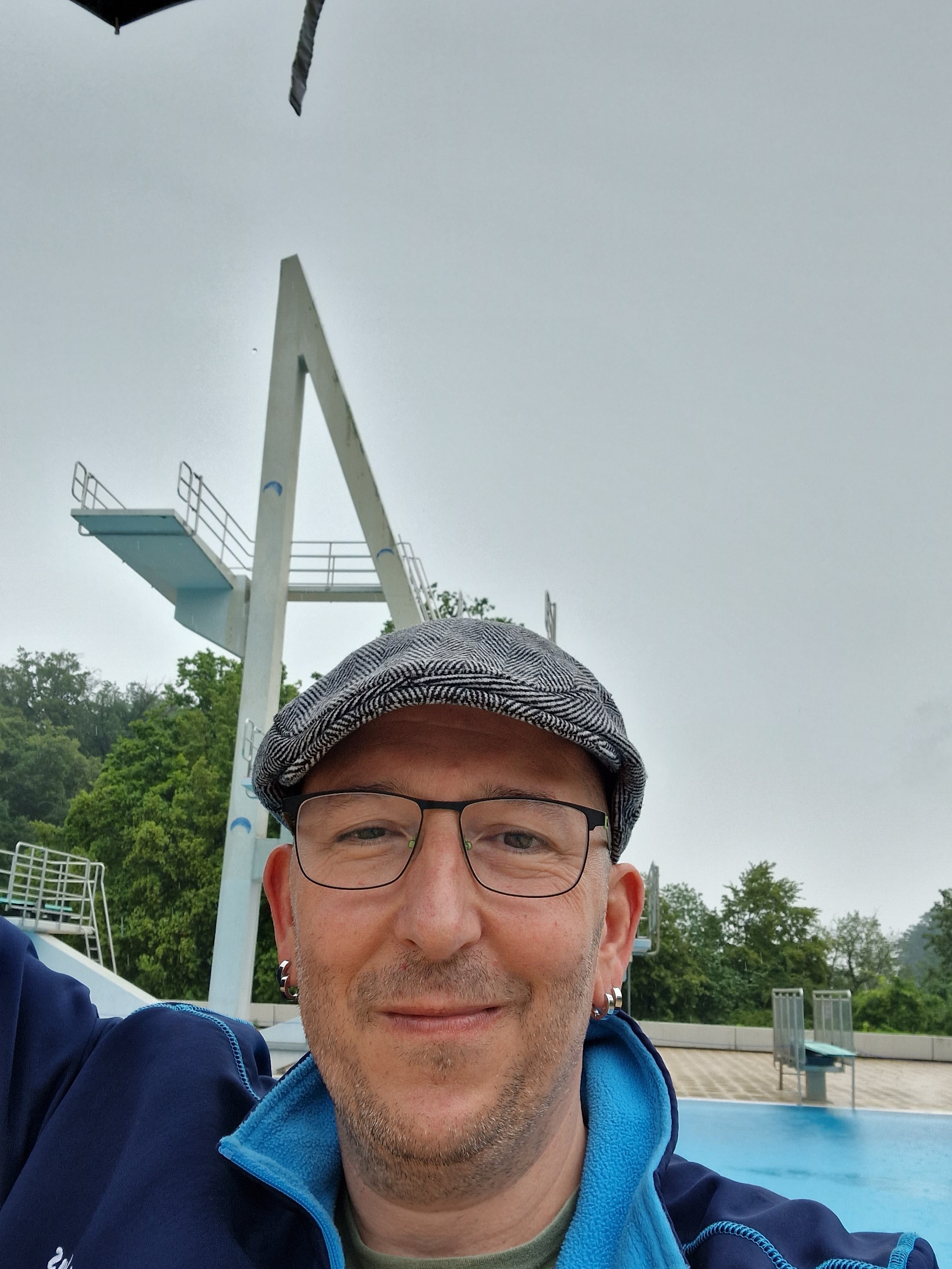 Christian Carli ist optimistisch, dass der Splashdiving- Weltrekord wie geplant stattfinden kann. Bild: z