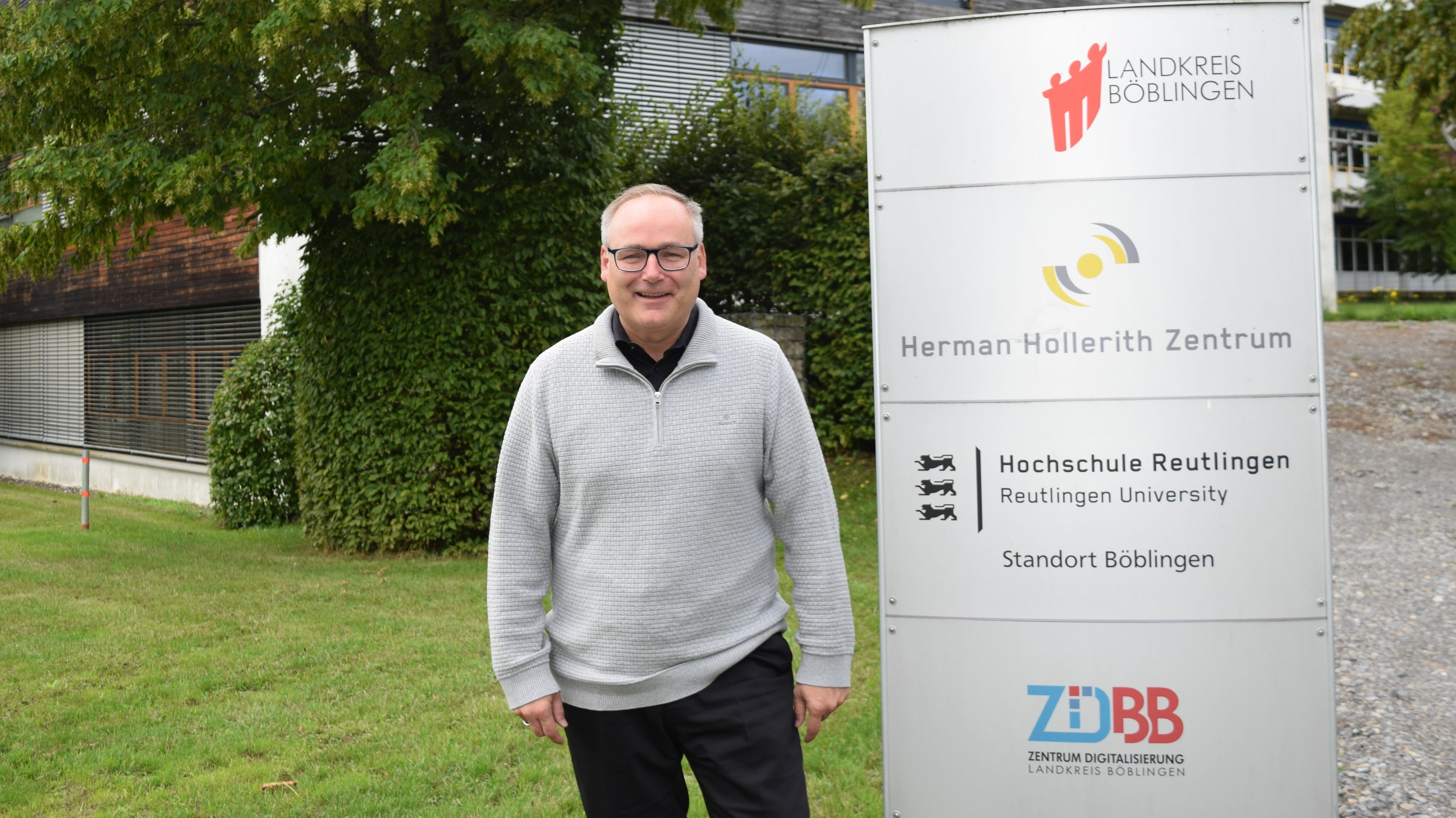 HHZ-Leiter Prof. Dr. Alexander Rossmann.