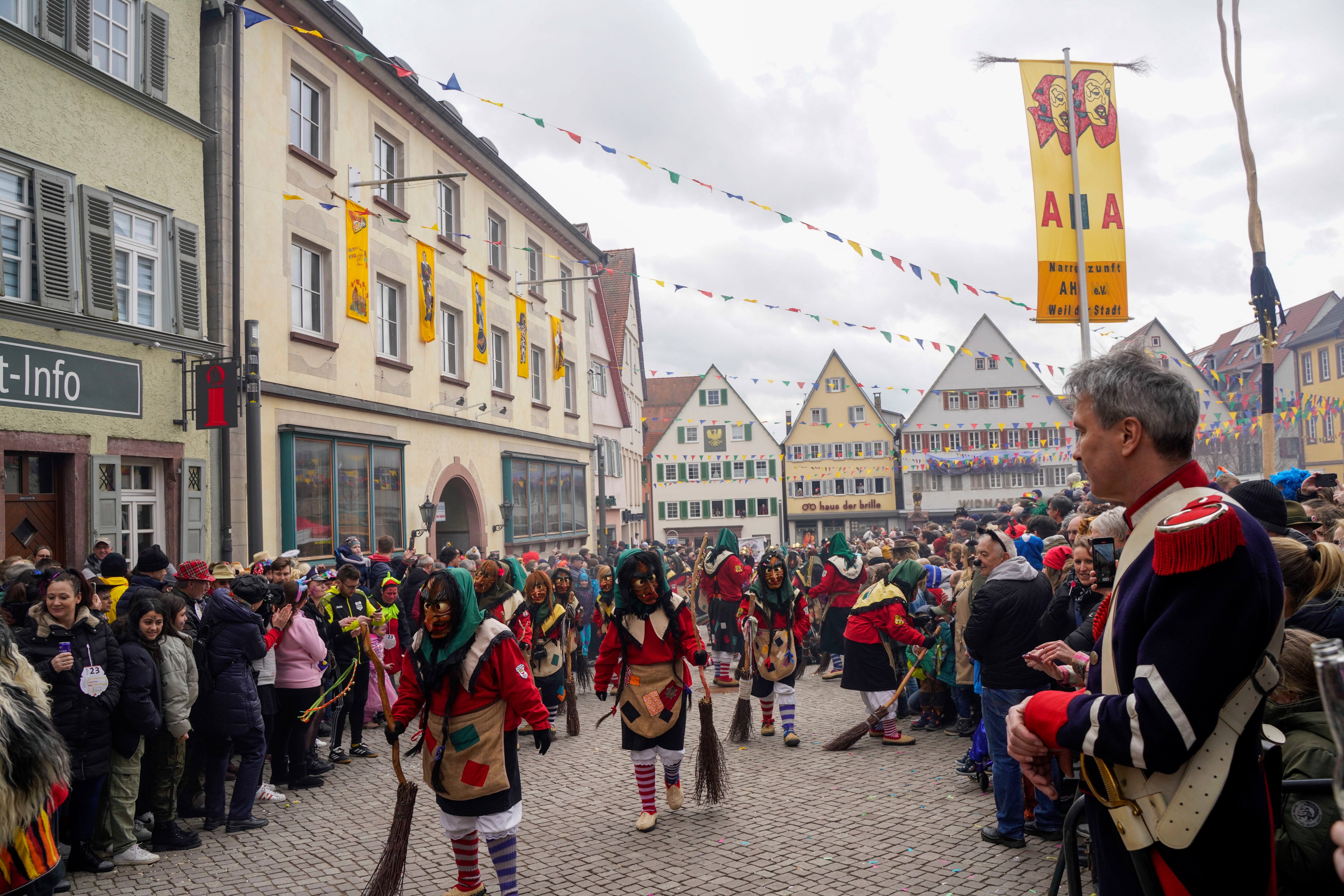 2500 Teilnehmer und mehrere Zehntausend Besucher: Weil der Stadt im Ausnahmezustand. Bilder: Dettenmeyer
